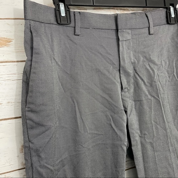 Banana Republic Black Gray Slim Fit Chino Pants - Picture 2 of 5